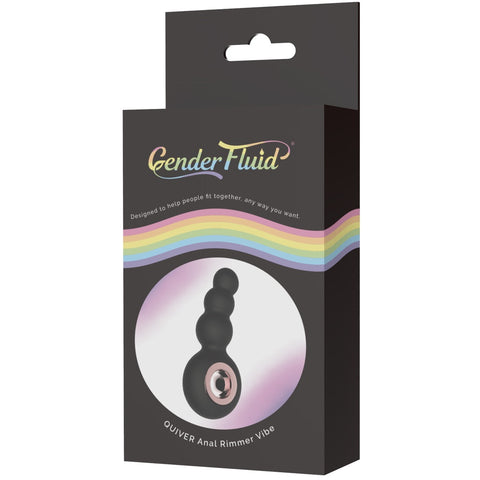 Gender Fluid Quiver Rechargeable Anal Ring Bead Vibe - Extreme Toyz Singapore - https://extremetoyz.com.sg - Sex Toys and Lingerie Online Store - Bondage Gear / Vibrators / Electrosex Toys / Wireless Remote Control Vibes / Sexy Lingerie and Role Play / BDSM / Dungeon Furnitures / Dildos and Strap Ons &nbsp;/ Anal and Prostate Massagers / Anal Douche and Cleaning Aide / Delay Sprays and Gels / Lubricants and more...