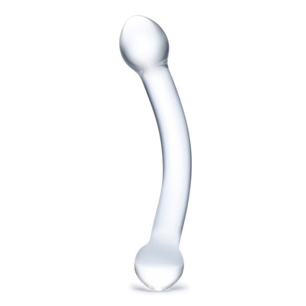 Glas 7" Curved Handblown Glass G-Spot Dildo - Extreme Toyz Singapore - https://extremetoyz.com.sg - Sex Toys and Lingerie Online Store - Bondage Gear / Vibrators / Electrosex Toys / Wireless Remote Control Vibes / Sexy Lingerie and Role Play / BDSM / Dungeon Furnitures / Dildos and Strap Ons &nbsp;/ Anal and Prostate Massagers / Anal Douche and Cleaning Aide / Delay Sprays and Gels / Lubricants and more...