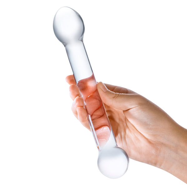 Glas 7" Curved Handblown Glass G-Spot Dildo - Extreme Toyz Singapore - https://extremetoyz.com.sg - Sex Toys and Lingerie Online Store - Bondage Gear / Vibrators / Electrosex Toys / Wireless Remote Control Vibes / Sexy Lingerie and Role Play / BDSM / Dungeon Furnitures / Dildos and Strap Ons &nbsp;/ Anal and Prostate Massagers / Anal Douche and Cleaning Aide / Delay Sprays and Gels / Lubricants and more...