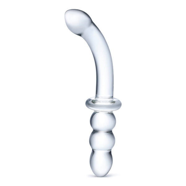 Glas 8" Double Ended G-Spot Handblown Glass Dildo - Extreme Toyz Singapore - https://extremetoyz.com.sg - Sex Toys and Lingerie Online Store - Bondage Gear / Vibrators / Electrosex Toys / Wireless Remote Control Vibes / Sexy Lingerie and Role Play / BDSM / Dungeon Furnitures / Dildos and Strap Ons &nbsp;/ Anal and Prostate Massagers / Anal Douche and Cleaning Aide / Delay Sprays and Gels / Lubricants and more...