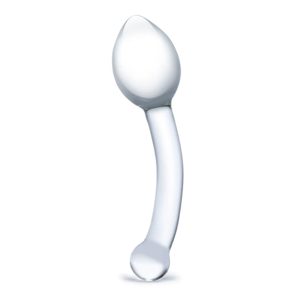 8" Pure Indulgence Anal Glass Dildo