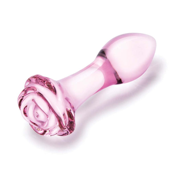 Glas 3 Piece 3-Piece Rosebud Handblown Glass Butt Plug Set - Extreme Toyz Singapore - https://extremetoyz.com.sg - Sex Toys and Lingerie Online Store - Bondage Gear / Vibrators / Electrosex Toys / Wireless Remote Control Vibes / Sexy Lingerie and Role Play / BDSM / Dungeon Furnitures / Dildos and Strap Ons &nbsp;/ Anal and Prostate Massagers / Anal Douche and Cleaning Aide / Delay Sprays and Gels / Lubricants and more...