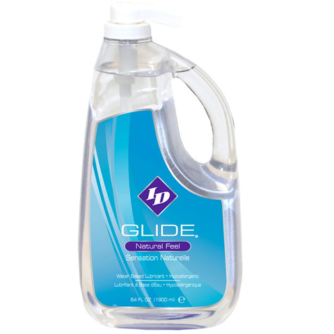 ID Lubricants GLIDE Natural Feel Lubricant - 1900ml - Extreme Toyz Singapore - https://extremetoyz.com.sg - Sex Toys and Lingerie Online Store - Bondage Gear / Vibrators / Electrosex Toys / Wireless Remote Control Vibes / Sexy Lingerie and Role Play / BDSM / Dungeon Furnitures / Dildos and Strap Ons  / Anal and Prostate Massagers / Anal Douche and Cleaning Aide / Delay Sprays and Gels / Lubricants and more...