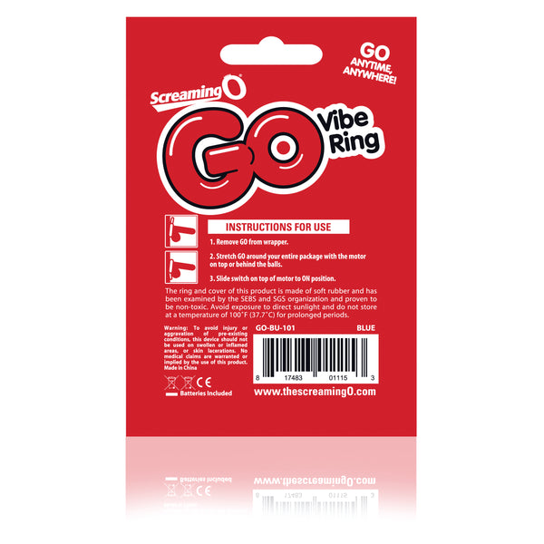 GO Vibe Ring - Blue