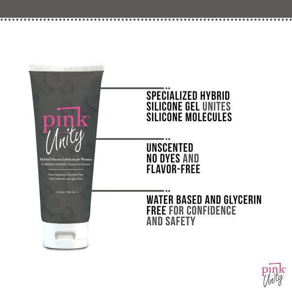 PINK Unity Hybrid Silicone Lubricant for Women - 100ml