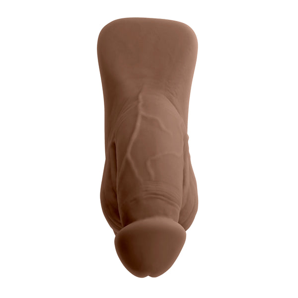 Gender X 4" Silicone Packer - Dark Flesh - Extreme Toyz Singapore - https://extremetoyz.com.sg - Sex Toys and Lingerie Online Store - Bondage Gear / Vibrators / Electrosex Toys / Wireless Remote Control Vibes / Sexy Lingerie and Role Play / BDSM / Dungeon Furnitures / Dildos and Strap Ons &nbsp;/ Anal and Prostate Massagers / Anal Douche and Cleaning Aide / Delay Sprays and Gels / Lubricants and more...