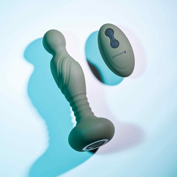 Gender X The General 10-Function Rechargeable Come-Hither Remote Controlled Anal Vibrator