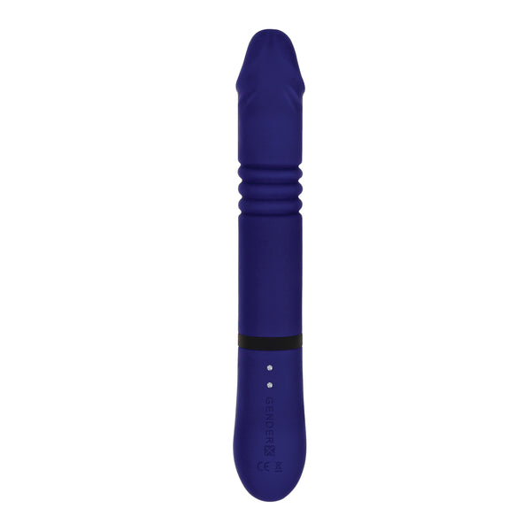 Gender X All In One 10-Function Rechargeable Thrusting Rabbit Vibrator