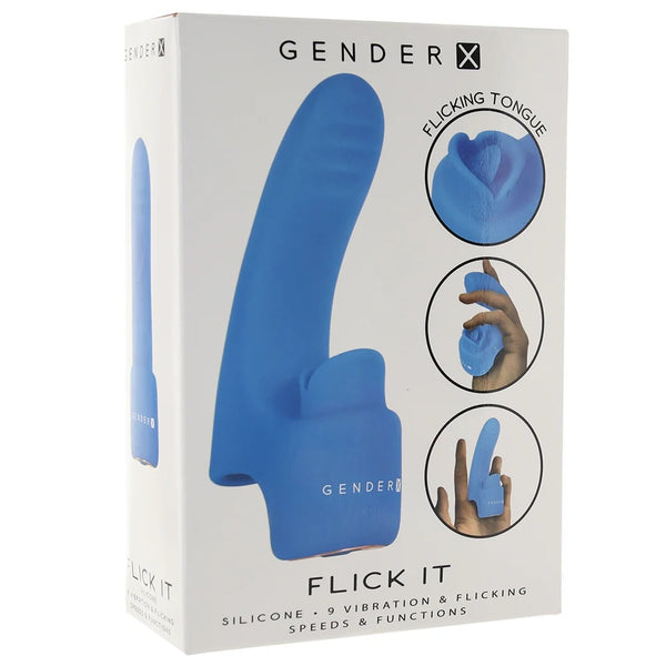 Gender X Flick It 9-Function Rechargeable Finger Vibe