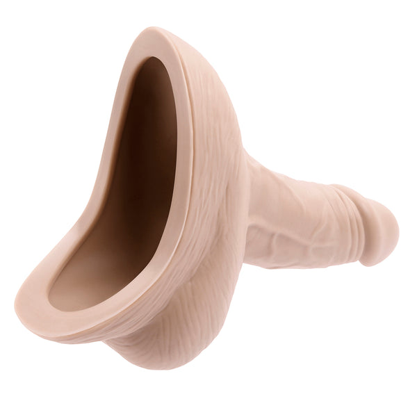 Gender X Stand to Pee Silicone Funnel - Light Flesh - Extreme Toyz Singapore - https://extremetoyz.com.sg - Sex Toys and Lingerie Online Store - Bondage Gear / Vibrators / Electrosex Toys / Wireless Remote Control Vibes / Sexy Lingerie and Role Play / BDSM / Dungeon Furnitures / Dildos and Strap Ons &nbsp;/ Anal and Prostate Massagers / Anal Douche and Cleaning Aide / Delay Sprays and Gels / Lubricants and more...