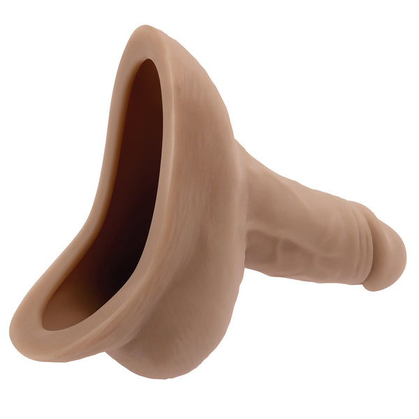 Gender X Stand to Pee Silicone Funnel - Medium Flesh - Extreme Toyz Singapore - https://extremetoyz.com.sg - Sex Toys and Lingerie Online Store - Bondage Gear / Vibrators / Electrosex Toys / Wireless Remote Control Vibes / Sexy Lingerie and Role Play / BDSM / Dungeon Furnitures / Dildos and Strap Ons &nbsp;/ Anal and Prostate Massagers / Anal Douche and Cleaning Aide / Delay Sprays and Gels / Lubricants and more...