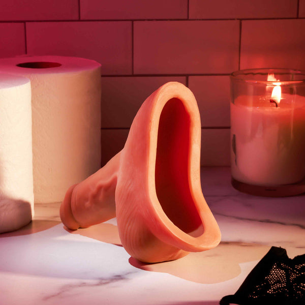 Gender X Stand to Pee TPE Funnel - Medium Flesh  - Extreme Toyz Singapore - https://extremetoyz.com.sg - Sex Toys and Lingerie Online Store - Bondage Gear / Vibrators / Electrosex Toys / Wireless Remote Control Vibes / Sexy Lingerie and Role Play / BDSM / Dungeon Furnitures / Dildos and Strap Ons &nbsp;/ Anal and Prostate Massagers / Anal Douche and Cleaning Aide / Delay Sprays and Gels / Lubricants and more...