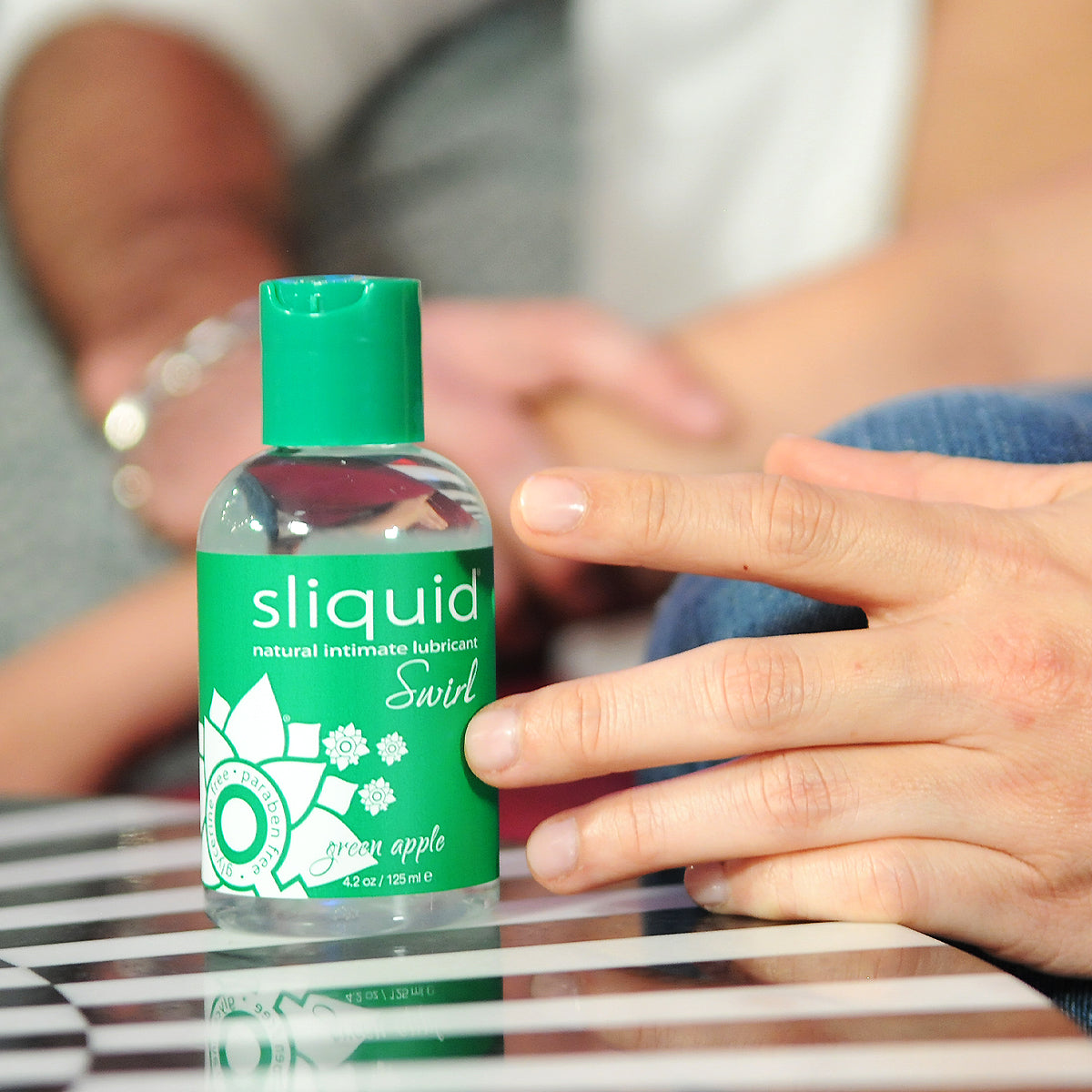 Naturals Swirl Green Apple Water-Based Lubricant  - 4.2 oz.