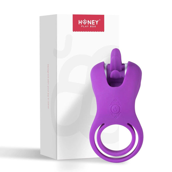 Honey Play Box ROXY Tongue Clit Licker and Cock Ring - Extreme Toyz Singapore - https://extremetoyz.com.sg - Sex Toys and Lingerie Online Store - Bondage Gear / Vibrators / Electrosex Toys / Wireless Remote Control Vibes / Sexy Lingerie and Role Play / BDSM / Dungeon Furnitures / Dildos and Strap Ons &nbsp;/ Anal and Prostate Massagers / Anal Douche and Cleaning Aide / Delay Sprays and Gels / Lubricants and more...