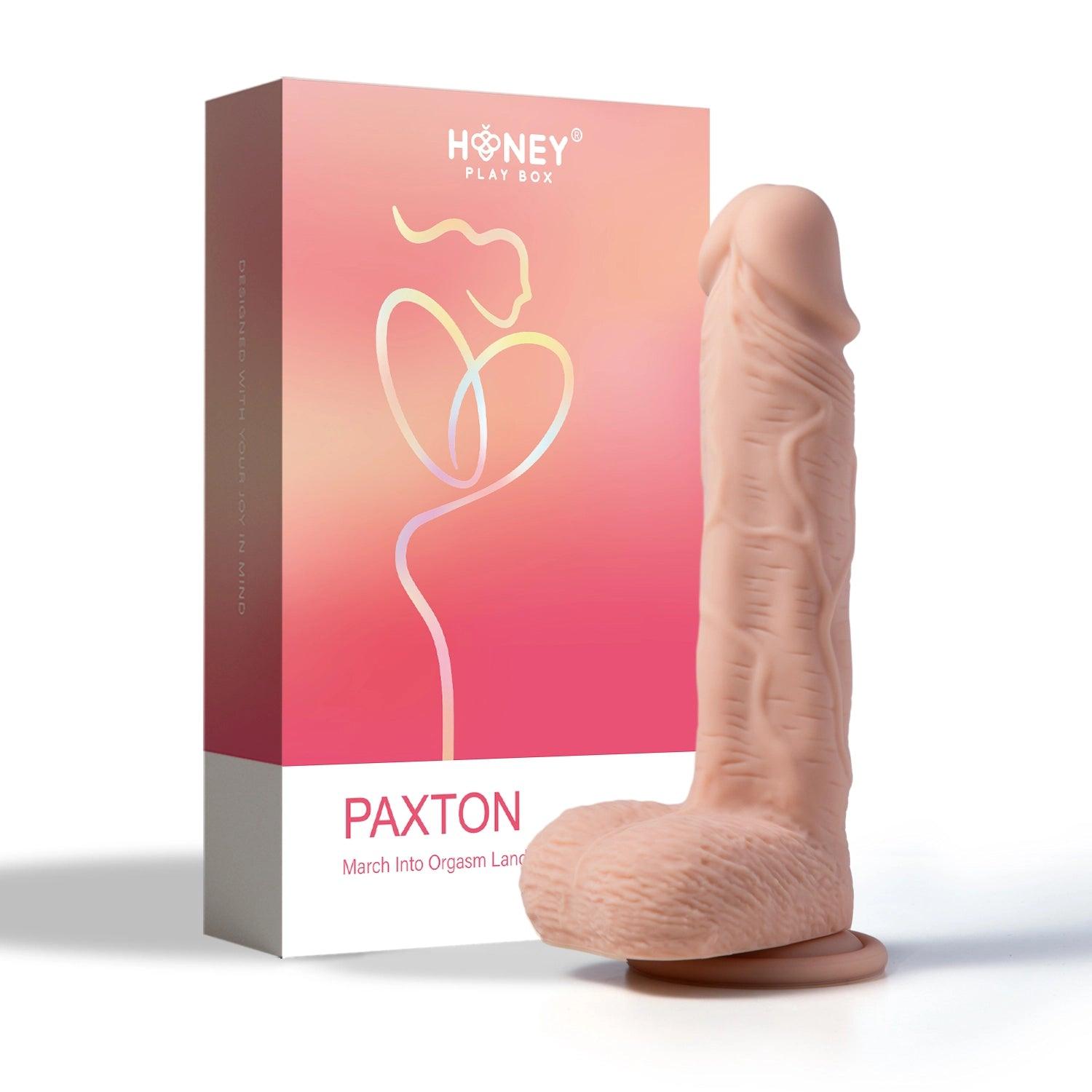 Honey Play Box PAXTON App Controlled 8.5" Realisting Rotating Dildo - Extreme Toyz Singapore - https://extremetoyz.com.sg - Sex Toys and Lingerie Online Store - Bondage Gear / Vibrators / Electrosex Toys / Wireless Remote Control Vibes / Sexy Lingerie and Role Play / BDSM / Dungeon Furnitures / Dildos and Strap Ons &nbsp;/ Anal and Prostate Massagers / Anal Douche and Cleaning Aide / Delay Sprays and Gels / Lubricants and more...