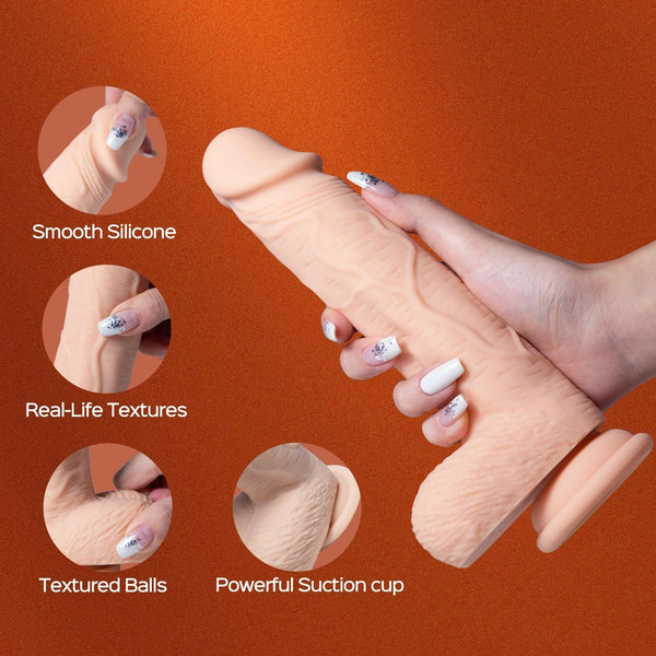 Honey Play Box PAXTON App Controlled 8.5" Realisting Rotating Dildo - Extreme Toyz Singapore - https://extremetoyz.com.sg - Sex Toys and Lingerie Online Store - Bondage Gear / Vibrators / Electrosex Toys / Wireless Remote Control Vibes / Sexy Lingerie and Role Play / BDSM / Dungeon Furnitures / Dildos and Strap Ons &nbsp;/ Anal and Prostate Massagers / Anal Douche and Cleaning Aide / Delay Sprays and Gels / Lubricants and more...