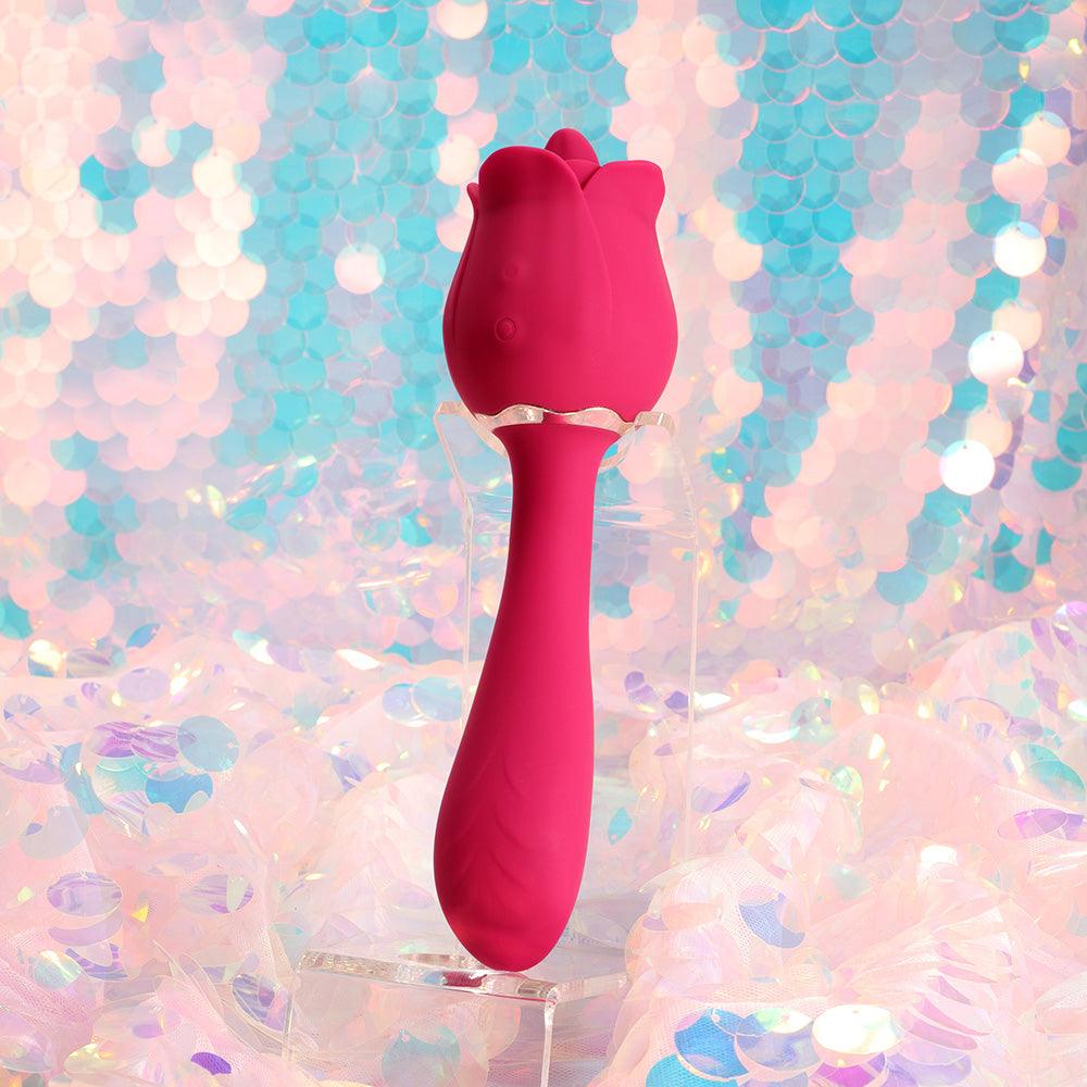 Honey Play Box RHEA Rose Clit Licking Tongue & G-Spot Vibrator - Extreme Toyz Singapore - https://extremetoyz.com.sg - Sex Toys and Lingerie Online Store - Bondage Gear / Vibrators / Electrosex Toys / Wireless Remote Control Vibes / Sexy Lingerie and Role Play / BDSM / Dungeon Furnitures / Dildos and Strap Ons &nbsp;/ Anal and Prostate Massagers / Anal Douche and Cleaning Aide / Delay Sprays and Gels / Lubricants and more...