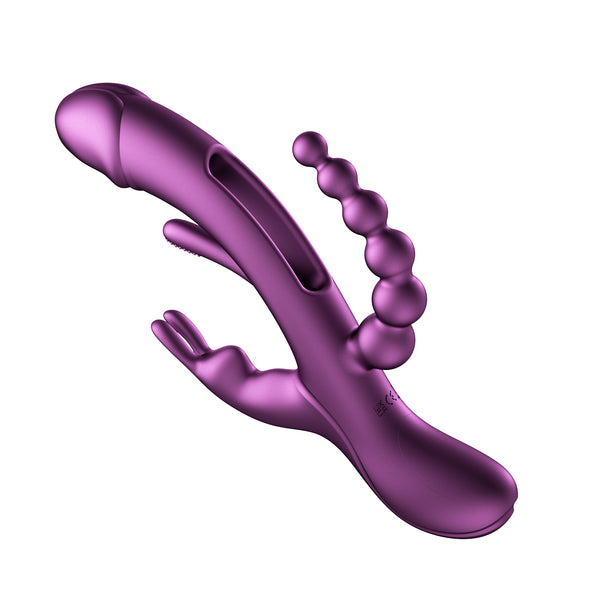 Honey Play Box TRILUX App Controlled Rabbit Vibrator - Extreme Toyz Singapore - https://extremetoyz.com.sg - Sex Toys and Lingerie Online Store - Bondage Gear / Vibrators / Electrosex Toys / Wireless Remote Control Vibes / Sexy Lingerie and Role Play / BDSM / Dungeon Furnitures / Dildos and Strap Ons &nbsp;/ Anal and Prostate Massagers / Anal Douche and Cleaning Aide / Delay Sprays and Gels / Lubricants and more...