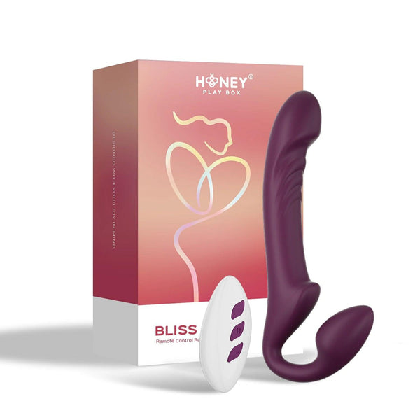 Honey Play Box BLISS Rotating Head Strapless Strap-On - Extreme Toyz Singapore - https://extremetoyz.com.sg - Sex Toys and Lingerie Online Store - Bondage Gear / Vibrators / Electrosex Toys / Wireless Remote Control Vibes / Sexy Lingerie and Role Play / BDSM / Dungeon Furnitures / Dildos and Strap Ons &nbsp;/ Anal and Prostate Massagers / Anal Douche and Cleaning Aide / Delay Sprays and Gels / Lubricants and more...