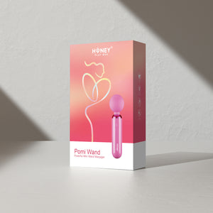 Honey Play Box POMI WAND Mini Vibrating Massager - Extreme Toyz Singapore - https://extremetoyz.com.sg - Sex Toys and Lingerie Online Store - Bondage Gear / Vibrators / Electrosex Toys / Wireless Remote Control Vibes / Sexy Lingerie and Role Play / BDSM / Dungeon Furnitures / Dildos and Strap Ons &nbsp;/ Anal and Prostate Massagers / Anal Douche and Cleaning Aide / Delay Sprays and Gels / Lubricants and more...