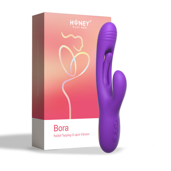 Honey Play Box BORA Rabbit Tapping G-Spot Vibrator - Extreme Toyz Singapore - https://extremetoyz.com.sg - Sex Toys and Lingerie Online Store - Bondage Gear / Vibrators / Electrosex Toys / Wireless Remote Control Vibes / Sexy Lingerie and Role Play / BDSM / Dungeon Furnitures / Dildos and Strap Ons &nbsp;/ Anal and Prostate Massagers / Anal Douche and Cleaning Aide / Delay Sprays and Gels / Lubricants and more...