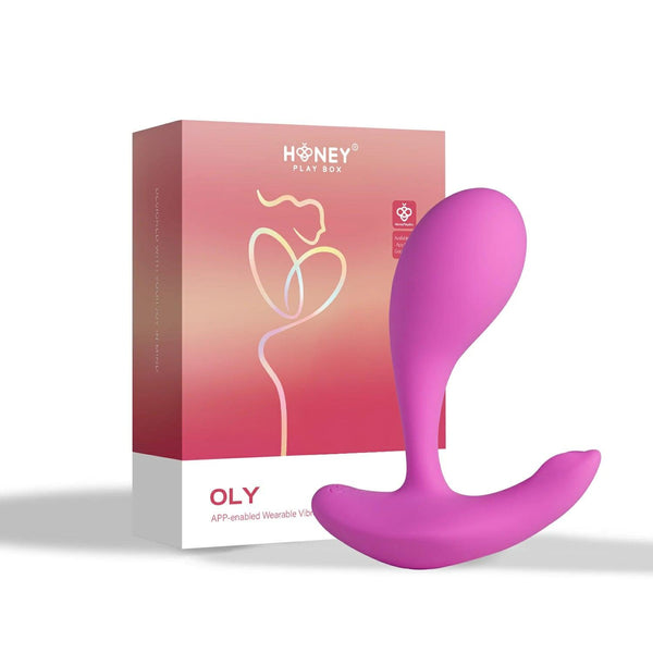 Honey Play Box OLY 2 App Enabled Clitoral & G-Spot Vibrator - Extreme Toyz Singapore - https://extremetoyz.com.sg - Sex Toys and Lingerie Online Store - Bondage Gear / Vibrators / Electrosex Toys / Wireless Remote Control Vibes / Sexy Lingerie and Role Play / BDSM / Dungeon Furnitures / Dildos and Strap Ons &nbsp;/ Anal and Prostate Massagers / Anal Douche and Cleaning Aide / Delay Sprays and Gels / Lubricants and more...