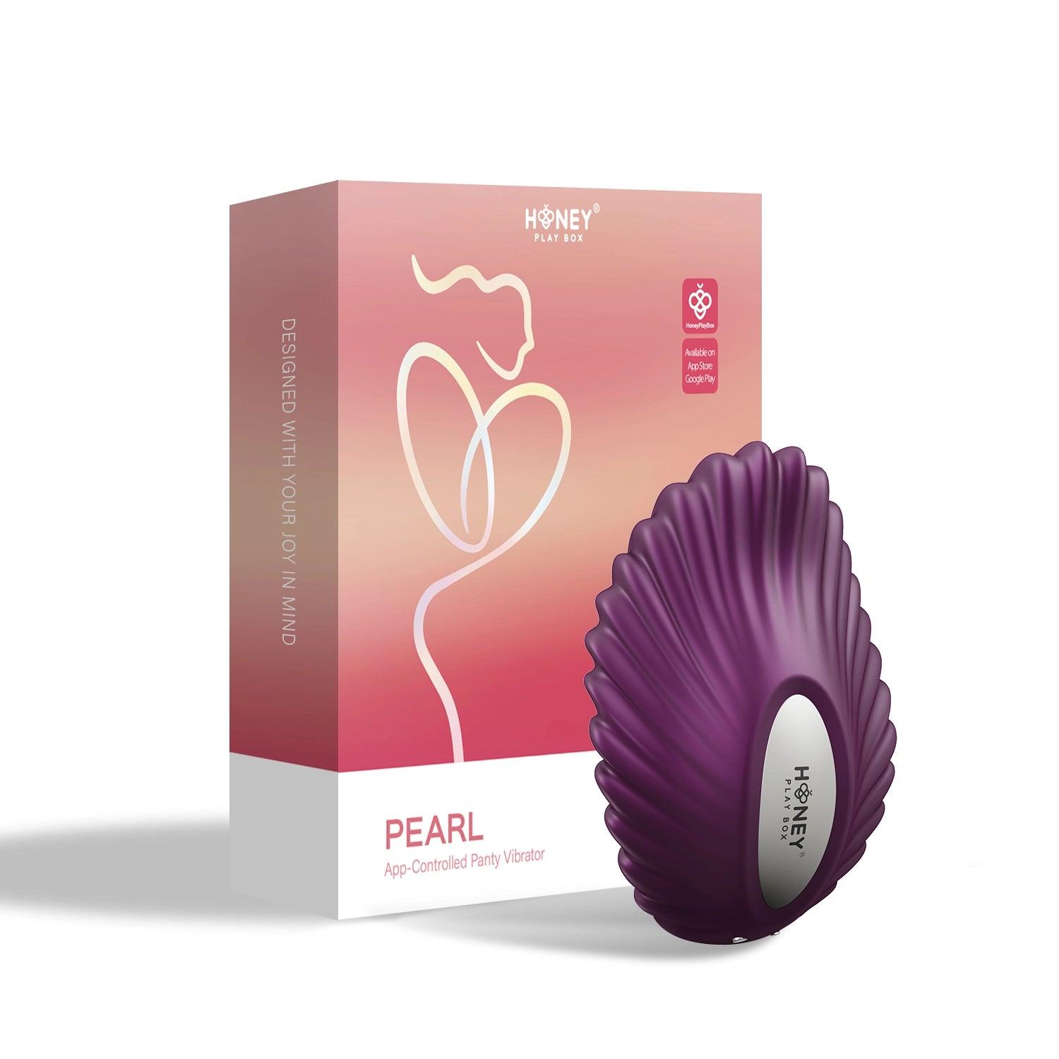 Honey Play Box PEARL App Controlled Panty Vibrator - Extreme Toyz Singapore - https://extremetoyz.com.sg - Sex Toys and Lingerie Online Store - Bondage Gear / Vibrators / Electrosex Toys / Wireless Remote Control Vibes / Sexy Lingerie and Role Play / BDSM / Dungeon Furnitures / Dildos and Strap Ons &nbsp;/ Anal and Prostate Massagers / Anal Douche and Cleaning Aide / Delay Sprays and Gels / Lubricants and more...