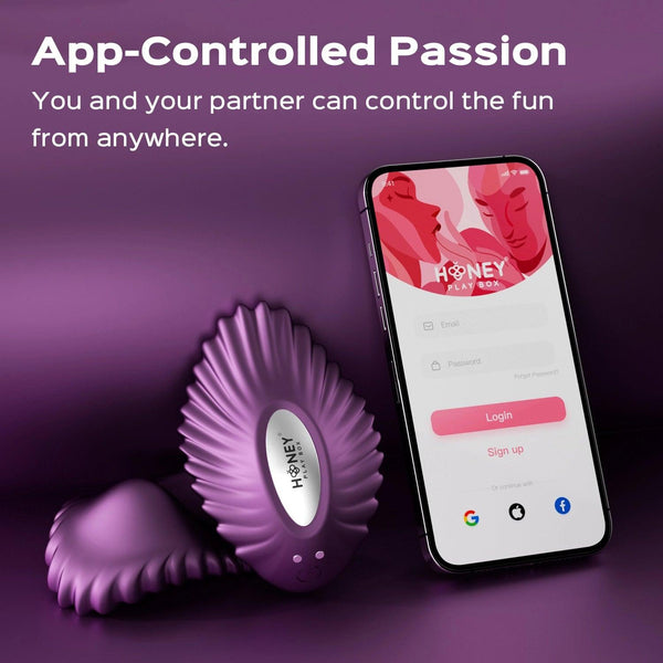 Honey Play Box PEARL App Controlled Panty Vibrator - Extreme Toyz Singapore - https://extremetoyz.com.sg - Sex Toys and Lingerie Online Store - Bondage Gear / Vibrators / Electrosex Toys / Wireless Remote Control Vibes / Sexy Lingerie and Role Play / BDSM / Dungeon Furnitures / Dildos and Strap Ons &nbsp;/ Anal and Prostate Massagers / Anal Douche and Cleaning Aide / Delay Sprays and Gels / Lubricants and more...