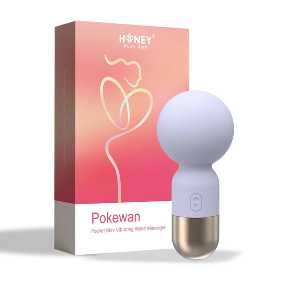 POKEWAN Pocket Mini Vibrating Wand Massager