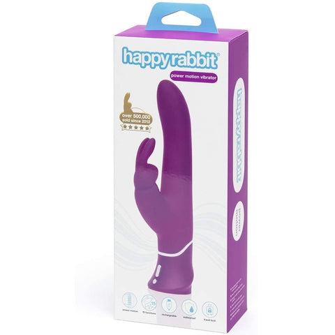 Happy Rabbit Curve Power Motion Rechargeable Rabbit Vibrator - Extreme Toyz Singapore - https://extremetoyz.com.sg - Sex Toys and Lingerie Online Store - Bondage Gear / Vibrators / Electrosex Toys / Wireless Remote Control Vibes / Sexy Lingerie and Role Play / BDSM / Dungeon Furnitures / Dildos and Strap Ons  / Anal and Prostate Massagers / Anal Douche and Cleaning Aide / Delay Sprays and Gels / Lubricants and more...