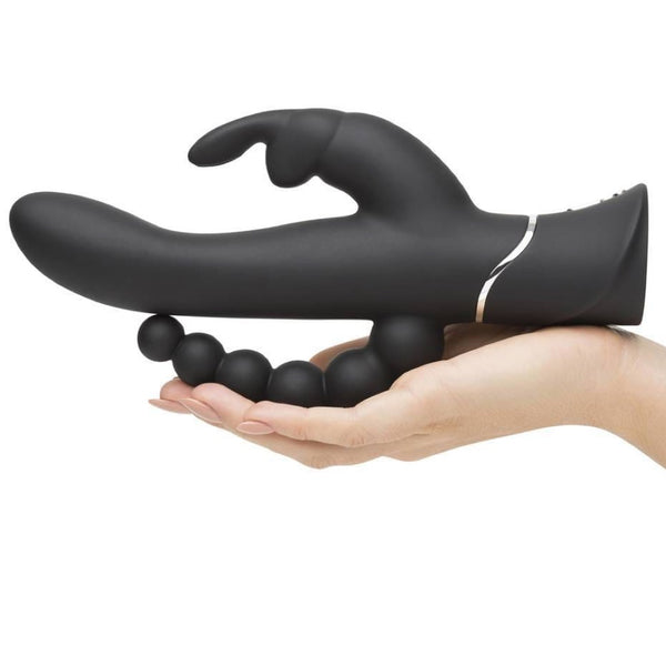 Happy Rabbit Triple Curve Rechargeable Rabbit Vibrator - Extreme Toyz Singapore - https://extremetoyz.com.sg - Sex Toys and Lingerie Online Store - Bondage Gear / Vibrators / Electrosex Toys / Wireless Remote Control Vibes / Sexy Lingerie and Role Play / BDSM / Dungeon Furnitures / Dildos and Strap Ons  / Anal and Prostate Massagers / Anal Douche and Cleaning Aide / Delay Sprays and Gels / Lubricants and more...