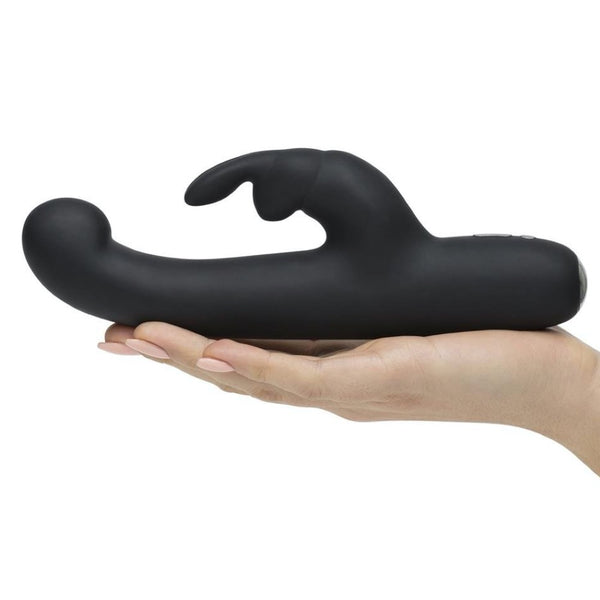 Happy Rabbit Slimline G-Spot Rechargeable Rabbit Vibrator - Extreme Toyz Singapore - https://extremetoyz.com.sg - Sex Toys and Lingerie Online Store - Bondage Gear / Vibrators / Electrosex Toys / Wireless Remote Control Vibes / Sexy Lingerie and Role Play / BDSM / Dungeon Furnitures / Dildos and Strap Ons  / Anal and Prostate Massagers / Anal Douche and Cleaning Aide / Delay Sprays and Gels / Lubricants and more...