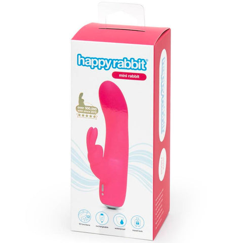 Happy Rabbit Rechargeable Mini Rabbit Vibrator - Extreme Toyz Singapore - https://extremetoyz.com.sg - Sex Toys and Lingerie Online Store - Bondage Gear / Vibrators / Electrosex Toys / Wireless Remote Control Vibes / Sexy Lingerie and Role Play / BDSM / Dungeon Furnitures / Dildos and Strap Ons  / Anal and Prostate Massagers / Anal Douche and Cleaning Aide / Delay Sprays and Gels / Lubricants and more...