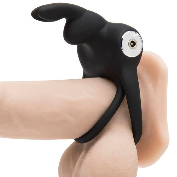 Happy Rabbit Stimulating Rechargeable Rabbit Cock Ring - Extreme Toyz Singapore - https://extremetoyz.com.sg - Sex Toys and Lingerie Online Store - Bondage Gear / Vibrators / Electrosex Toys / Wireless Remote Control Vibes / Sexy Lingerie and Role Play / BDSM / Dungeon Furnitures / Dildos and Strap Ons  / Anal and Prostate Massagers / Anal Douche and Cleaning Aide / Delay Sprays and Gels / Lubricants and more...