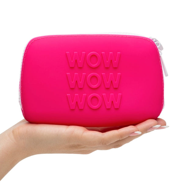 Happy Rabbit WOW Small Silicone Zip Storage Case - Extreme Toyz Singapore - https://extremetoyz.com.sg - Sex Toys and Lingerie Online Store - Bondage Gear / Vibrators / Electrosex Toys / Wireless Remote Control Vibes / Sexy Lingerie and Role Play / BDSM / Dungeon Furnitures / Dildos and Strap Ons  / Anal and Prostate Massagers / Anal Douche and Cleaning Aide / Delay Sprays and Gels / Lubricants and more...