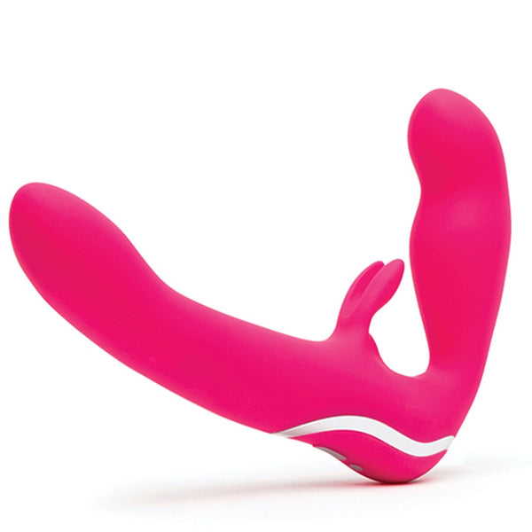 Happy Rabbit Rechargeable Vibrating Strapless Strap-On - Extreme Toyz Singapore - https://extremetoyz.com.sg - Sex Toys and Lingerie Online Store - Bondage Gear / Vibrators / Electrosex Toys / Wireless Remote Control Vibes / Sexy Lingerie and Role Play / BDSM / Dungeon Furnitures / Dildos and Strap Ons  / Anal and Prostate Massagers / Anal Douche and Cleaning Aide / Delay Sprays and Gels / Lubricants and more...