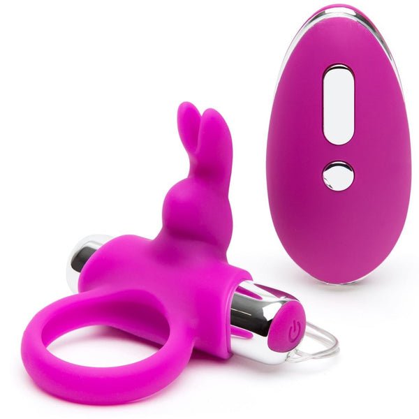 Happy Rabbit Remote Control Rechargeable Cock Ring - Extreme Toyz Singapore - https://extremetoyz.com.sg - Sex Toys and Lingerie Online Store - Bondage Gear / Vibrators / Electrosex Toys / Wireless Remote Control Vibes / Sexy Lingerie and Role Play / BDSM / Dungeon Furnitures / Dildos and Strap Ons  / Anal and Prostate Massagers / Anal Douche and Cleaning Aide / Delay Sprays and Gels / Lubricants and more...