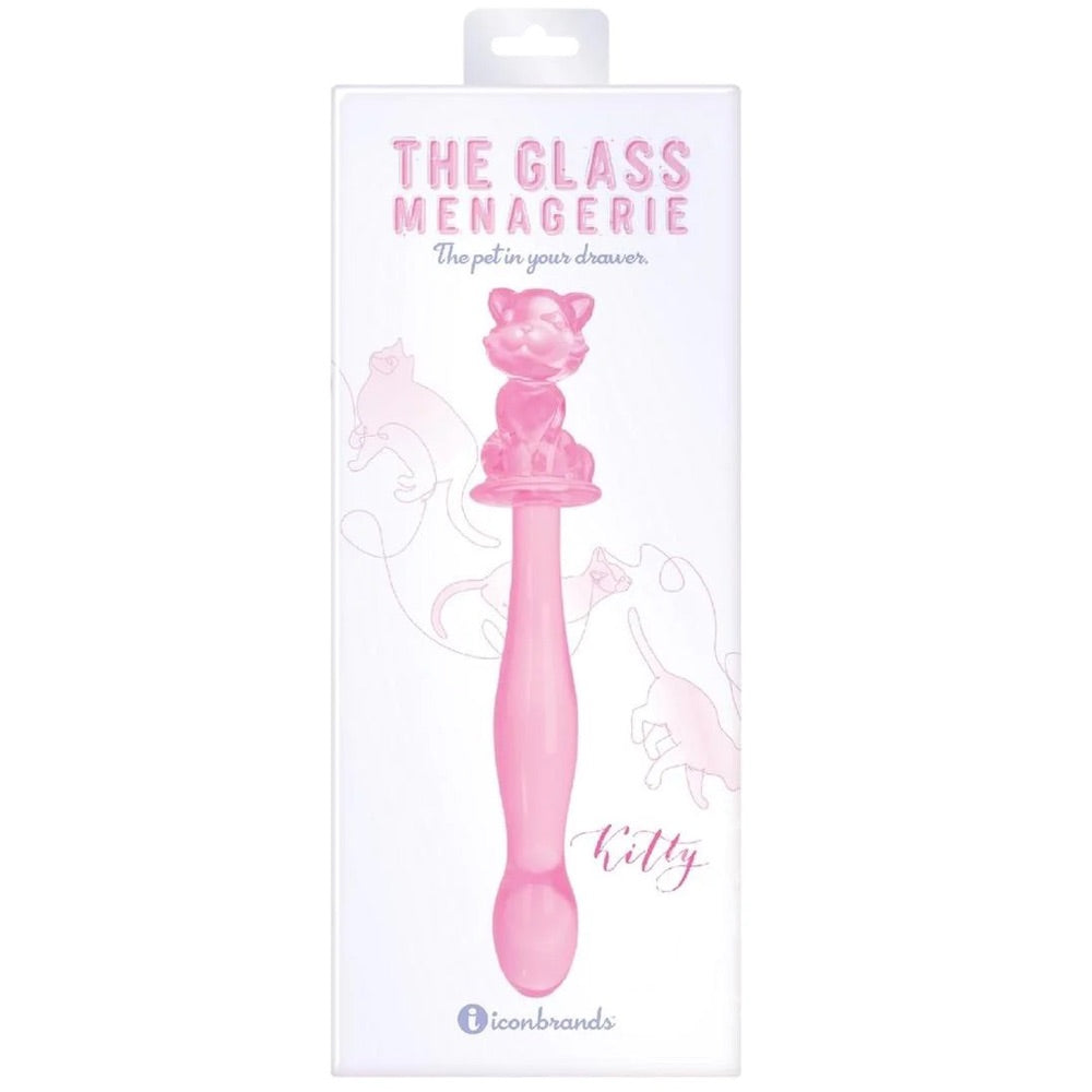 Icon Brands Glass Menagerie Kitty Dildo - Extreme Toyz Singapore - https://extremetoyz.com.sg - Sex Toys and Lingerie Online Store - Bondage Gear / Vibrators / Electrosex Toys / Wireless Remote Control Vibes / Sexy Lingerie and Role Play / BDSM / Dungeon Furnitures / Dildos and Strap Ons &nbsp;/ Anal and Prostate Massagers / Anal Douche and Cleaning Aide / Delay Sprays and Gels / Lubricants and more...