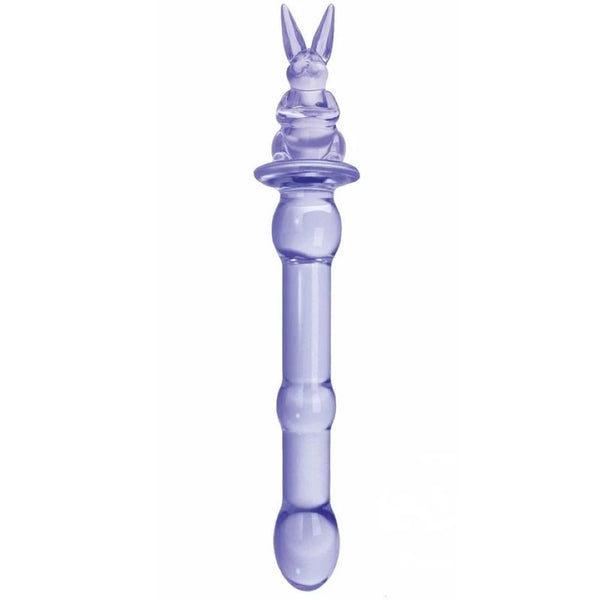 Icon Brands Glass Menagerie Rabbit Dildo - Extreme Toyz Singapore - https://extremetoyz.com.sg - Sex Toys and Lingerie Online Store - Bondage Gear / Vibrators / Electrosex Toys / Wireless Remote Control Vibes / Sexy Lingerie and Role Play / BDSM / Dungeon Furnitures / Dildos and Strap Ons &nbsp;/ Anal and Prostate Massagers / Anal Douche and Cleaning Aide / Delay Sprays and Gels / Lubricants and more...