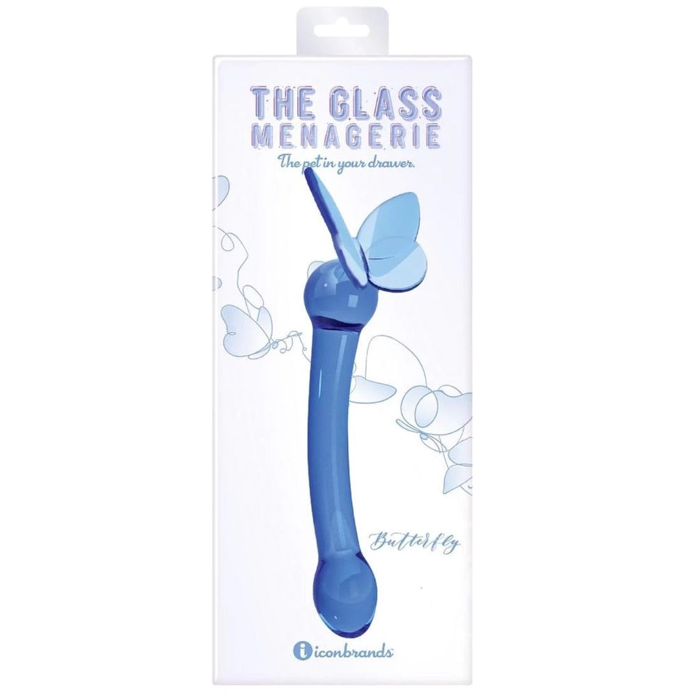 Icon Brands The Glass Menagerie Butterfly G-Spot Dildo - Extreme Toyz Singapore - https://extremetoyz.com.sg - Sex Toys and Lingerie Online Store - Bondage Gear / Vibrators / Electrosex Toys / Wireless Remote Control Vibes / Sexy Lingerie and Role Play / BDSM / Dungeon Furnitures / Dildos and Strap Ons &nbsp;/ Anal and Prostate Massagers / Anal Douche and Cleaning Aide / Delay Sprays and Gels / Lubricants and more...