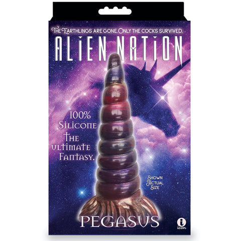 Icon Brands Alien Nation Pegasus Silicone Creature Dildo - Extreme Toyz Singapore - https://extremetoyz.com.sg - Sex Toys and Lingerie Online Store - Bondage Gear / Vibrators / Electrosex Toys / Wireless Remote Control Vibes / Sexy Lingerie and Role Play / BDSM / Dungeon Furnitures / Dildos and Strap Ons &nbsp;/ Anal and Prostate Massagers / Anal Douche and Cleaning Aide / Delay Sprays and Gels / Lubricants and more...