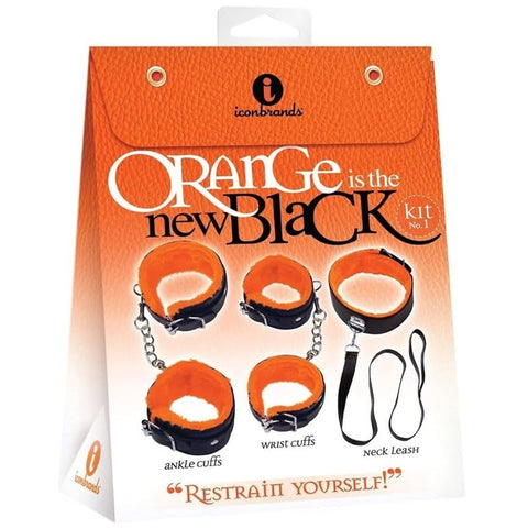 Icon Brands Orange is the New Black Restrain Yourself Kit - Extreme Toyz Singapore - https://extremetoyz.com.sg - Sex Toys and Lingerie Online Store - Bondage Gear / Vibrators / Electrosex Toys / Wireless Remote Control Vibes / Sexy Lingerie and Role Play / BDSM / Dungeon Furnitures / Dildos and Strap Ons &nbsp;/ Anal and Prostate Massagers / Anal Douche and Cleaning Aide / Delay Sprays and Gels / Lubricants and more...