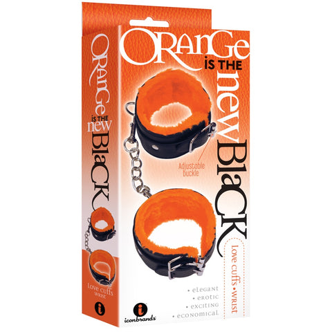 Icon Brands Orange is the New Black The 9's Love Cuffs - Wrist - Extreme Toyz Singapore - https://extremetoyz.com.sg - Sex Toys and Lingerie Online Store - Bondage Gear / Vibrators / Electrosex Toys / Wireless Remote Control Vibes / Sexy Lingerie and Role Play / BDSM / Dungeon Furnitures / Dildos and Strap Ons &nbsp;/ Anal and Prostate Massagers / Anal Douche and Cleaning Aide / Delay Sprays and Gels / Lubricants and more...