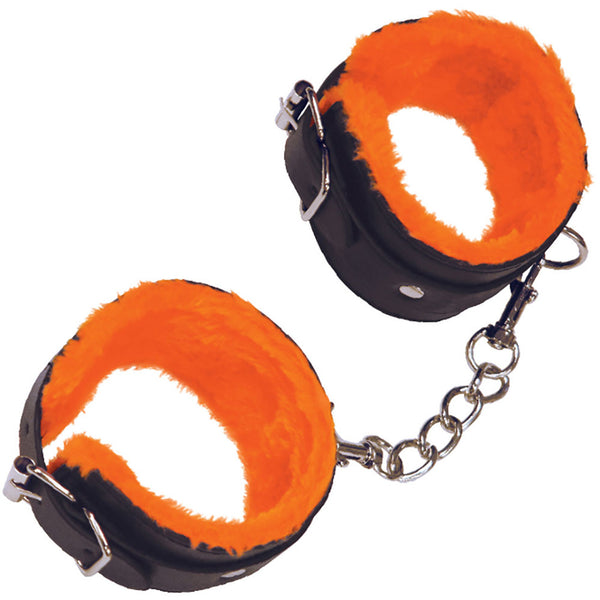 Icon Brands Orange is the New Black The 9's Love Cuffs - Wrist - Extreme Toyz Singapore - https://extremetoyz.com.sg - Sex Toys and Lingerie Online Store - Bondage Gear / Vibrators / Electrosex Toys / Wireless Remote Control Vibes / Sexy Lingerie and Role Play / BDSM / Dungeon Furnitures / Dildos and Strap Ons &nbsp;/ Anal and Prostate Massagers / Anal Douche and Cleaning Aide / Delay Sprays and Gels / Lubricants and more...