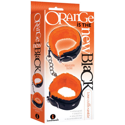 Icon Brands Orange is the New Black The 9's Love Cuffs - Ankle - Extreme Toyz Singapore - https://extremetoyz.com.sg - Sex Toys and Lingerie Online Store - Bondage Gear / Vibrators / Electrosex Toys / Wireless Remote Control Vibes / Sexy Lingerie and Role Play / BDSM / Dungeon Furnitures / Dildos and Strap Ons &nbsp;/ Anal and Prostate Massagers / Anal Douche and Cleaning Aide / Delay Sprays and Gels / Lubricants and more...