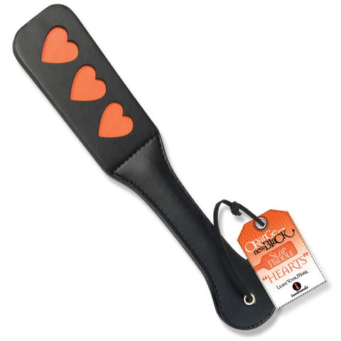 Icon Brands Orange is the New Black Heart Slap Paddle - Extreme Toyz Singapore - https://extremetoyz.com.sg - Sex Toys and Lingerie Online Store - Bondage Gear / Vibrators / Electrosex Toys / Wireless Remote Control Vibes / Sexy Lingerie and Role Play / BDSM / Dungeon Furnitures / Dildos and Strap Ons &nbsp;/ Anal and Prostate Massagers / Anal Douche and Cleaning Aide / Delay Sprays and Gels / Lubricants and more...