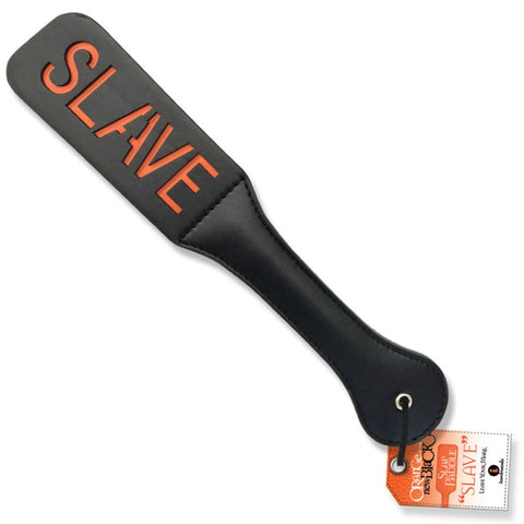 Icon Brands Orange is the New Black Slave Slap Paddle - Extreme Toyz Singapore - https://extremetoyz.com.sg - Sex Toys and Lingerie Online Store - Bondage Gear / Vibrators / Electrosex Toys / Wireless Remote Control Vibes / Sexy Lingerie and Role Play / BDSM / Dungeon Furnitures / Dildos and Strap Ons &nbsp;/ Anal and Prostate Massagers / Anal Douche and Cleaning Aide / Delay Sprays and Gels / Lubricants and more...