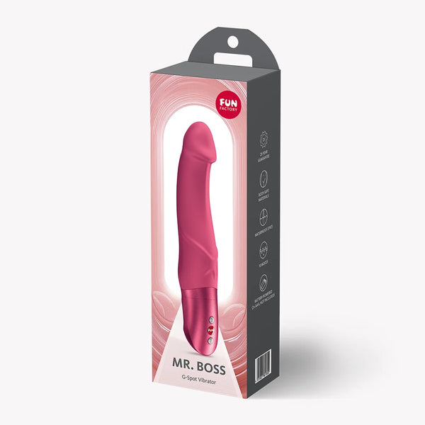 Mr. Boss G-Spot Vibrator - Raspberry