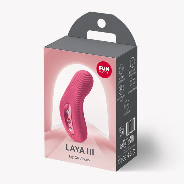 Laya III Rechargeable Lay-on Clitoral Vibrator