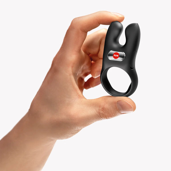 Nōs Classic Rechargeable Vibrating Cock Ring - Black
